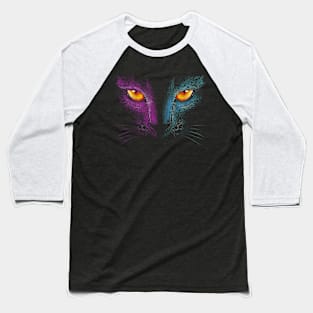 Retro Cat Baseball T-Shirt